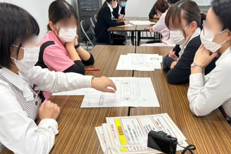 全職員合同防災机上訓練